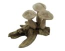 Mushroom Wooden Natural 8cm
