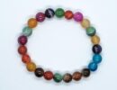 Bracelet Stripe Agate Multi