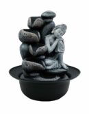 Fountain Buddha Hands on Knee