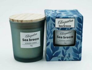 Candle W/Crystal Sea Breeze 70g