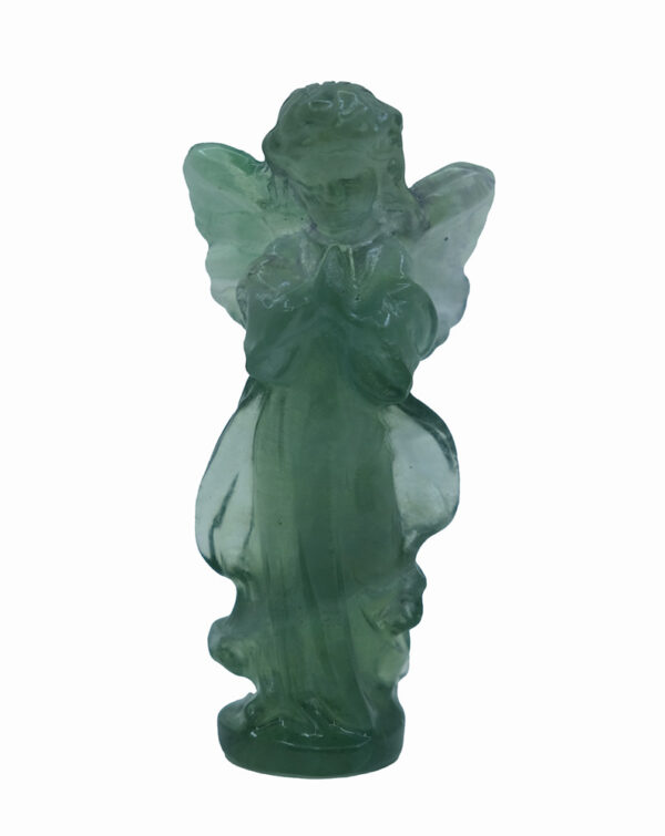 Angel Carved Fluorite 10cm