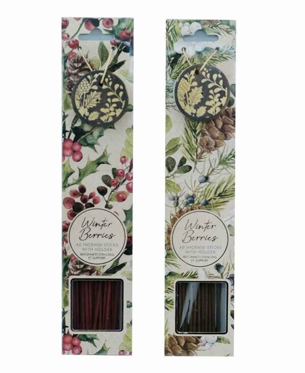 Incense Stick Winter Berries (1 Pack only. 40 Sticks)