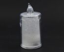 LED Candle Acrylic Drip 3.8X8cm