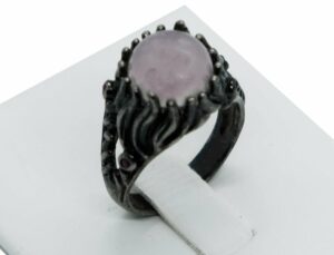 Ring Round Rose Quartz