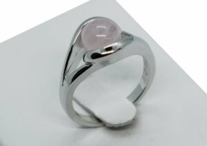 Ring Round Rose Quartz