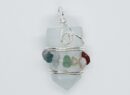 Pendant Point Chips Wired Opalite