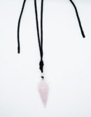 Necklace Cone Rose Quartz