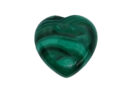Heart Real Malachite 20mm