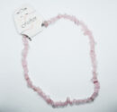 Necklace Chip Stone Rose Quartz