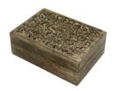 Box Rectangle Flowers 7X5"
