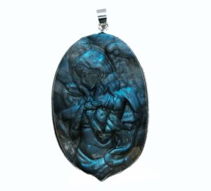 Pendant Labradorite Angel Cage