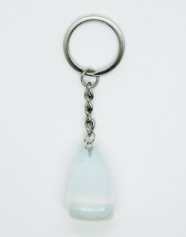 Keyring Opalite Tumble