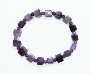 Bracelet Cube Amethyst