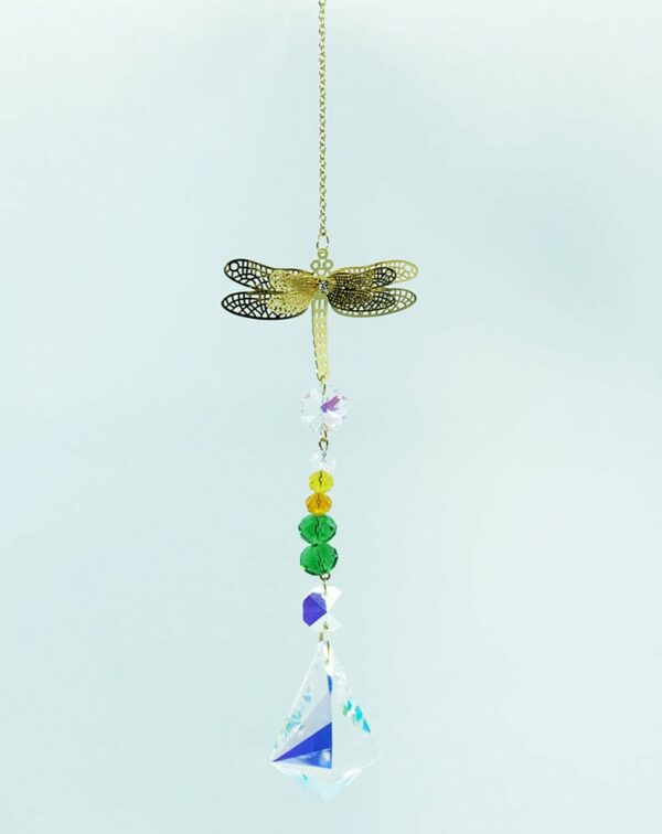 Suncatcher Dragonfly Golden
