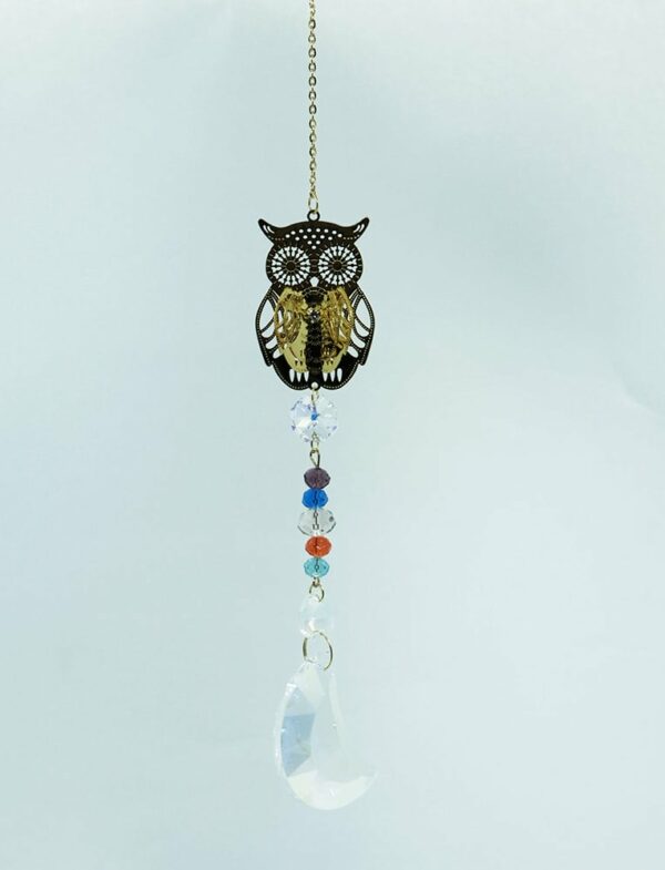 Suncatcher Owl Golden