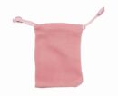 Pouch Pink Velvet 5x7cm. 10PCS