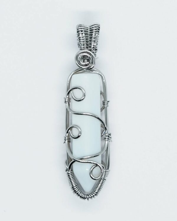 Pendant Point Wired Opalite