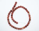 String Bead 8mm Agate Carnelian