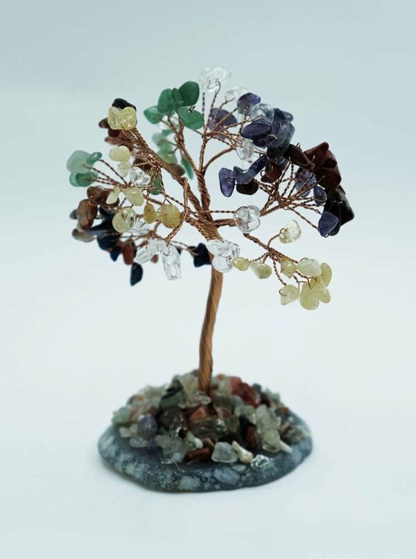 Tree Chip Multi On Agate Base