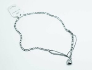 Necklace Stainless Steel Heart