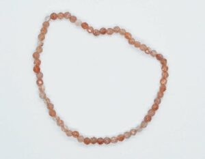 Bracelet 3mm Faceted Sunstone