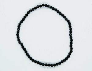Bracelet 3mm Black Spinel