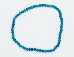 Bracelet 3mm Faceted Apatite