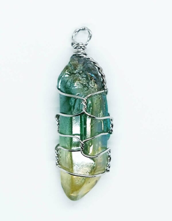 Pendant Crystal Colour Wired