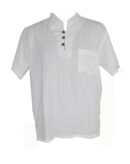 Shirt Mens White Size L