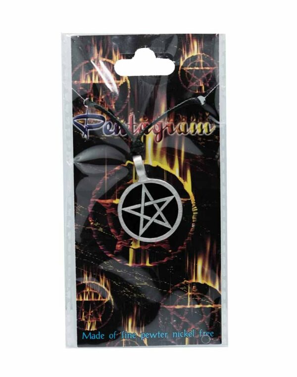 Pendant Pewter Pentagram
