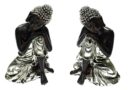 Buddha Thai Sitting Set Of 2