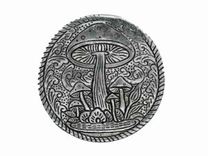 Incense Holder Plate Mushroom