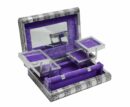 Box Jewellery Metal Lilac 11X8 Inch