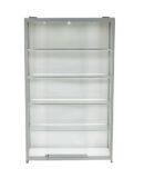 Glass Cabinet 1200X400X1980mm 4 Shelves Led Strip Lighting Code 99075