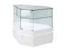 Frameless Display Glass Counter 850X850X1050mm SWT Code 99087