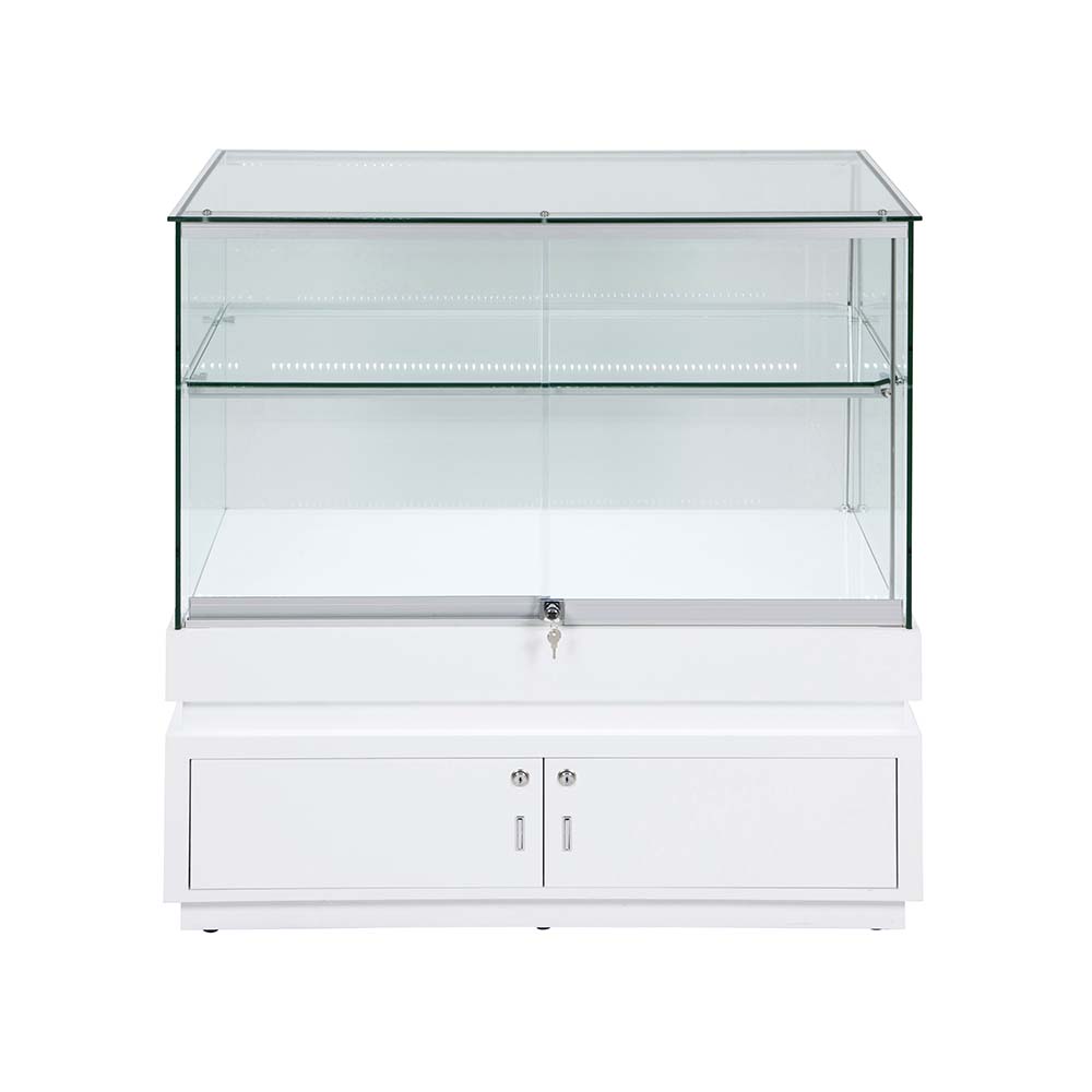 Frameless Display Glass Counter 1200X600X1050mm SW Code 99100 - Image 2