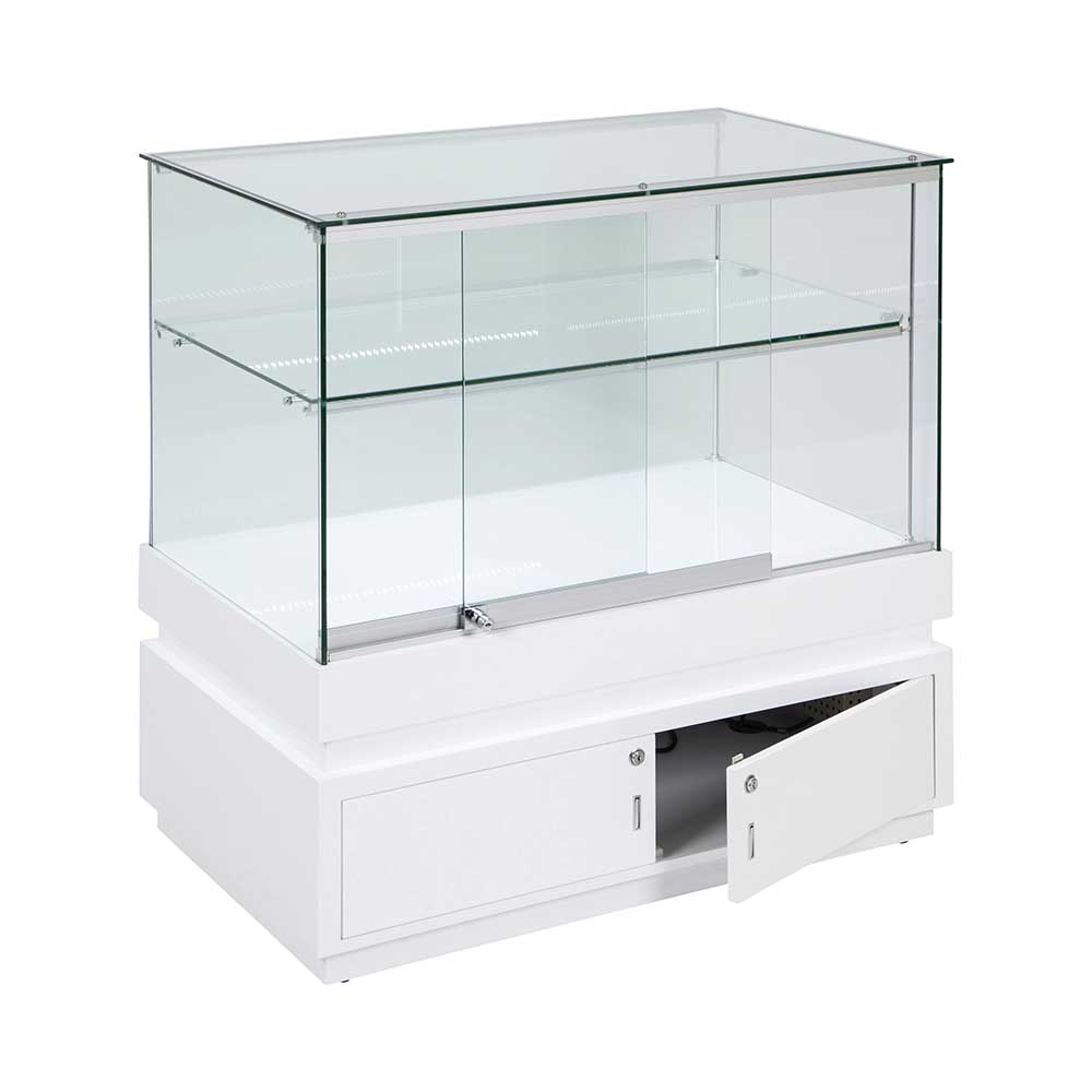 Frameless Display Glass Counter 1200X600X1050mm SW Code 99100 - Image 3