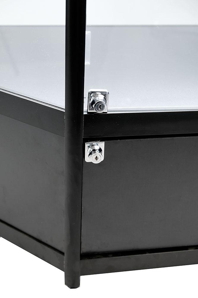 Corner Aluminium Display Glass Counter 850X850X900mm SBT2 Code 99642 - Image 4