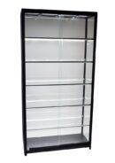 Glass Cabinet 1000X400X1980mm 5 Shelves Led Strip Lighting Code 99923