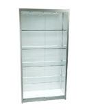 Aluminium Glass Display Cabinet 1000X400X1980mm WL4D Code 99935