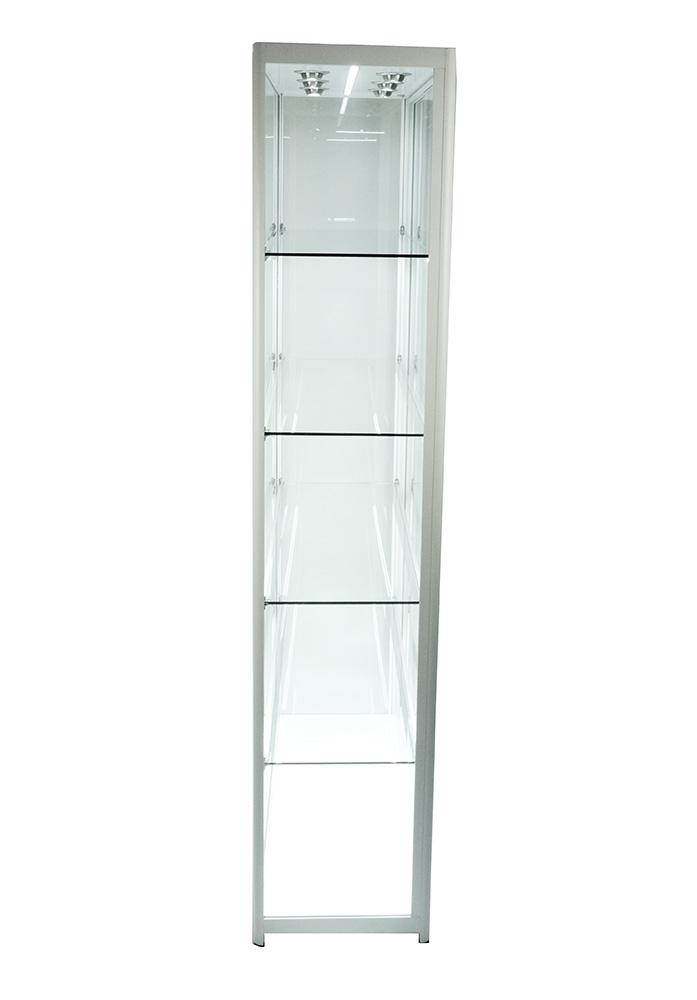 Aluminium Glass Display Cabinet 1000X400X1980mm WL4D Code 99935 - Image 2