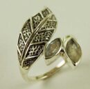 Silver Ring Leaf Rainbow