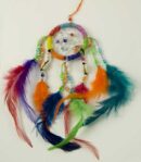 Dream Catcher Rainbow Bead 6CM