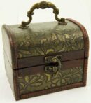 Box Wooden Chest 12X10X10cm
