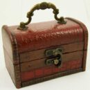 Box Wooden Chest 12X8X8cm