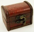 Box Wooden Chest 8X6X6cm