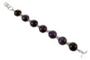 Bracelet 7 Amethyst Stones