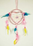 Dream Catcher Pale Pink Heart