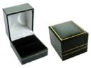 Ring Box Black 4.6X5.3X3.2cm