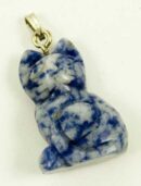 Pendant Cat Sodalite H2cm